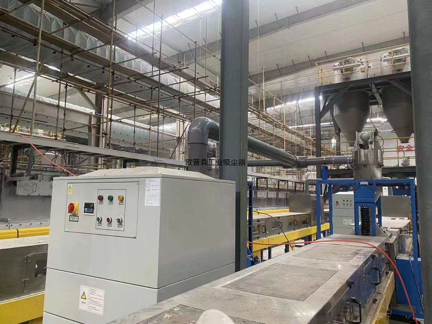 新能源產(chǎn)線輔助設備--倒缽返投器-除塵器